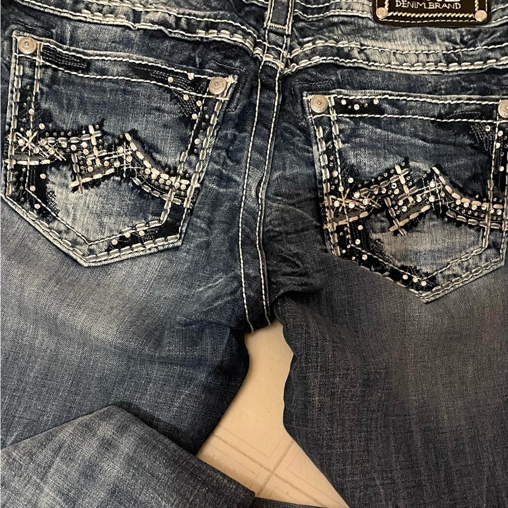 Miss Me Women's Blue Jeans size 27 - Picture 8 of 11
